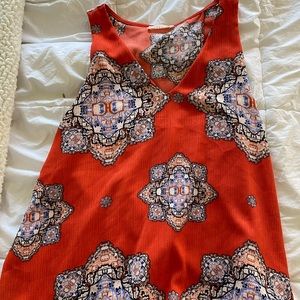 Open back formal tank